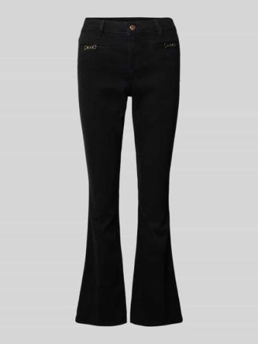 Brax Flared Fit Jeans mit Label-Details Modell 'Shakira' in Black, Grö...