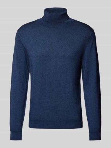 Fynch-Hatton Rollkragenpullover mit Rollkragenpullover in Jeansblau, G...