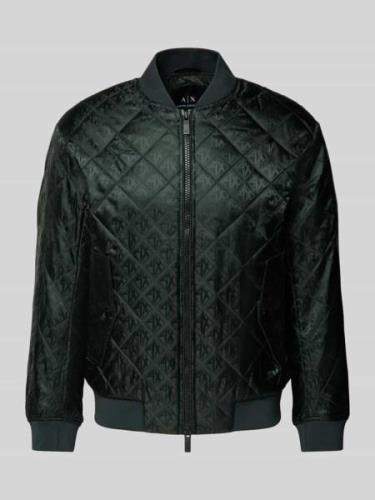 ARMANI EXCHANGE Jacke mit Stehkragen in Oliv, Größe L