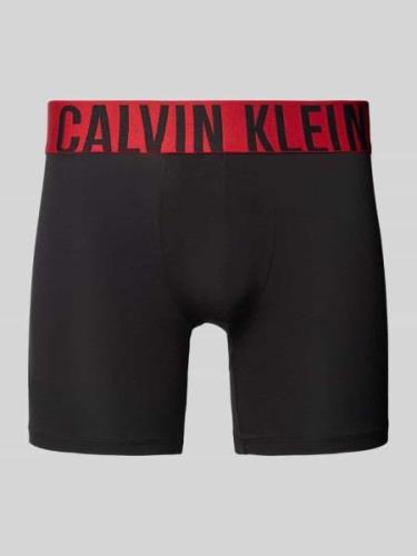 Calvin Klein Underwear Trunks mit Logo-Bund im 3er-Pack in Black, Größ...