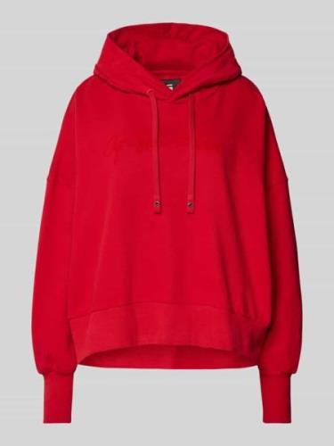 G-Star Raw Hoodie mit Logo-Detail in Rot, Größe L