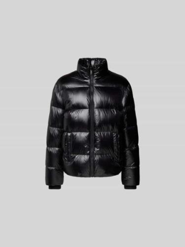 Moose Knuckles Steppjacke mit Stehkragen in Black, Größe L