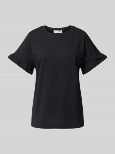 Selected Femme T-Shirt mit Rundhalsausschnitt Modell 'CECILIEE' in Bla...