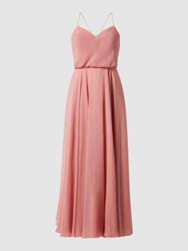 Laona Abendkleid aus Chiffon in Rose, Größe 32