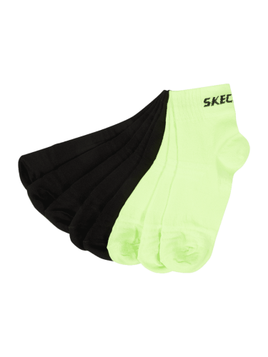 SKECHERS Sneakersocken mit eingewebten Label-Details im 5er-Pack in Ne...