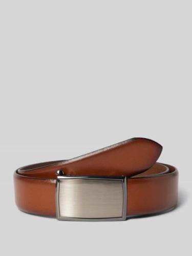 Lloyd Men's Belts Ledergürtel mit Koppelschließe in Cognac, Größe 100