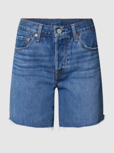 Levi's® Jeansshorts mit ausgefransten Abschlüssen in Jeansblau, Größe ...