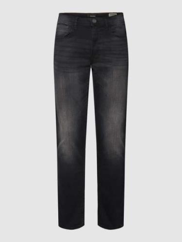 Blend Slim Fit Jeans mit Label-Patch Modell 'Jet' in Marine, Größe 33/...