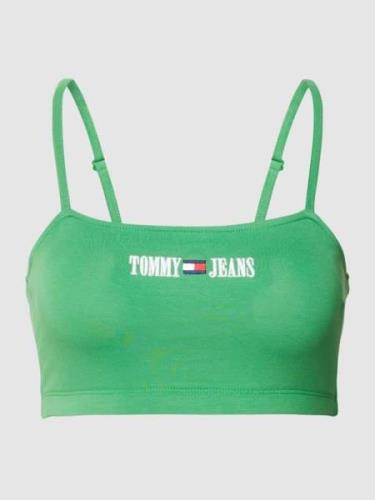 Tommy Jeans Crop Top mit verstellbaren Spaghettiträgern Modell 'ARCHIV...