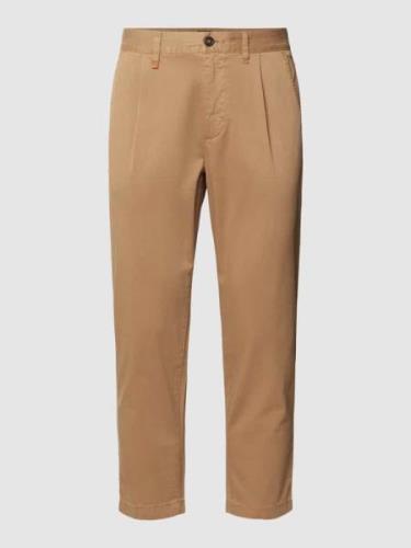 BOSS Orange Chino mit Label-Details Modell 'SHYNE' in Khaki, Größe 32/...