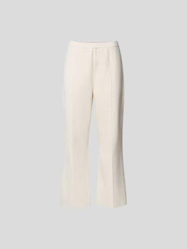 Theory Stretchhose mit Ziernähten in Offwhite, Größe 32