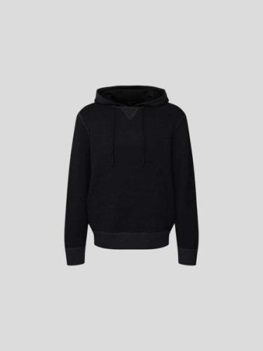 Theory Hoodie in Strick-Optik in Black, Größe S