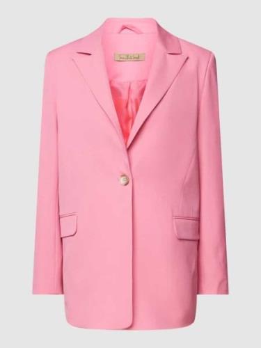 Smith and Soul Blazer mit Pattentaschen in Pink, Größe S