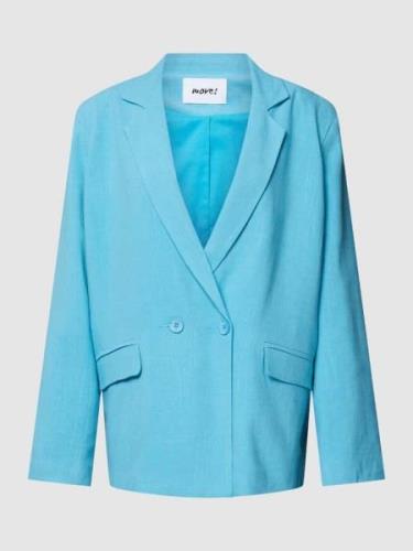 moves Blazer mit Pattentaschen Modell 'Cami' in Blau, Größe 34