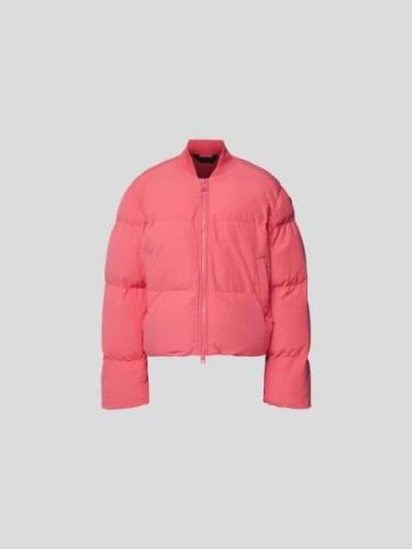 Diesel Steppjacke mit Trompetenärmeln in Pink, Größe 34