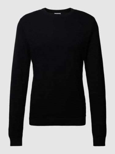 Jack & Jones Strickpullover im fein strukturierten Design Modell 'WILL...