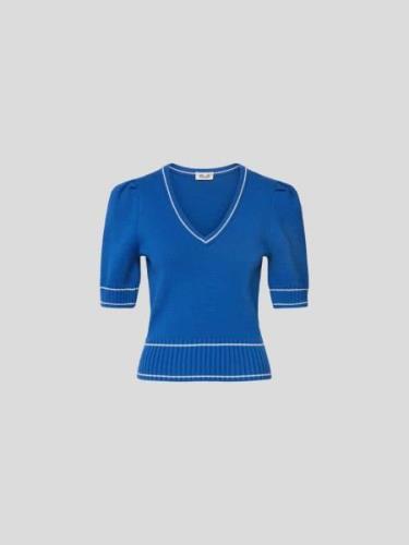 BAUM & PFERDGARTEN Pullover in Strick-Optik in Blau, Größe M