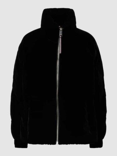 Tommy Hilfiger Jacke mit Stehkragen und Reißverschluss in Black, Größe...