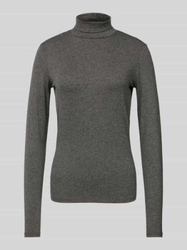 Weekend Max Mara Longsleeve mit Stehkragen Modell 'MULTIF' in Anthrazi...