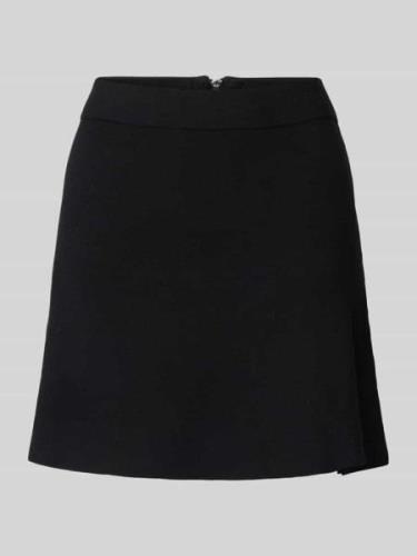 Vero Moda Ausgestellter Mini-Rock mit kurzem Reißverschluss in Black, ...