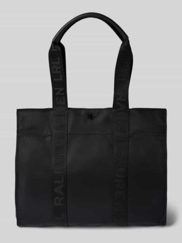 Lauren Ralph Lauren Shopper mit Tragehenkeln Modell 'STEVIE' in Black,...