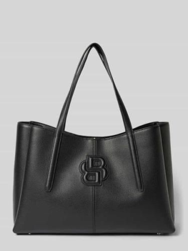 BOSS Shopper mit Label-Details Modell 'Anett Tote' in Black, Größe 1