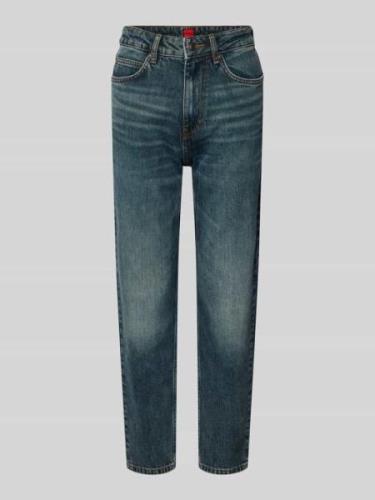 HUGO Slim Fit Jeans im 5-Pocket-Design Modell 'Girali' in Mittelgrau, ...