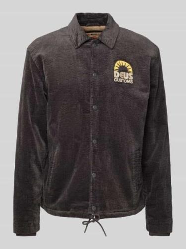 DEUS EX MACHINA Jacke mit Label-Stitching Modell 'Stokes Coach Jacket'...