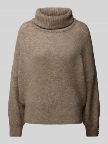 ICHI Rollkragenpullover mit Rollkragen Modell 'KAMARA' in Taupe, Größe...