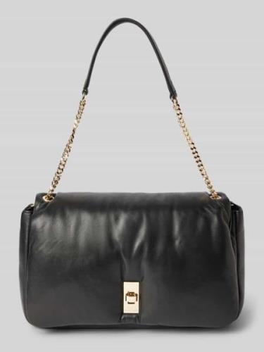 Tommy Hilfiger Handtasche aus Schafsnappa mit Label-Detail in Black, G...