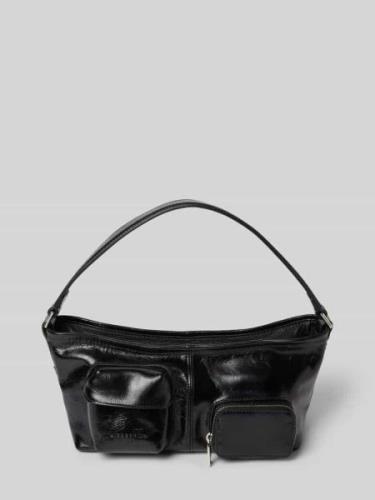 LIEBESKIND BERLIN Crossbody Bag in Leder-Optik in Black, Größe 1