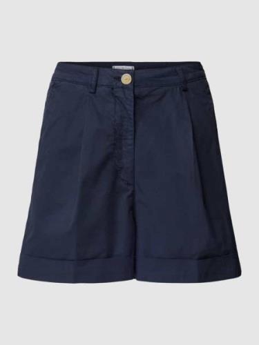 Tommy Hilfiger Shorts mit fixierten Beinumschlägen in Marine, Größe 34