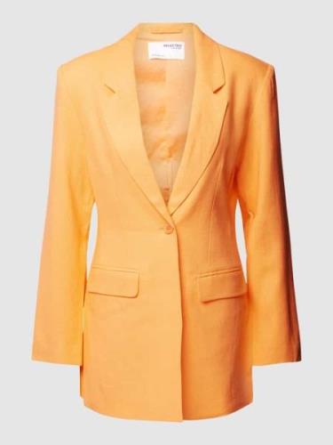 Selected Femme Blazer mit Reverskragen Modell 'TANIA' in Orange, Größe...