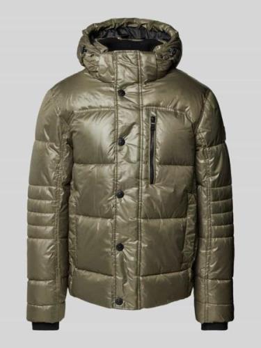 Tom Tailor Regular Fit Steppjacke aus atmungsaktivem Material mit abne...