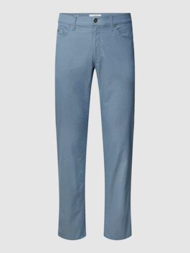 Brax Straight Fit Chino mit 5-Pocket-Design Modell 'Cadiz' in Hellblau...