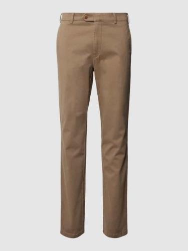 Mmx Regular Fit Chino mit Stretch-Anteil Modell 'LUPUS' in Beige, Größ...