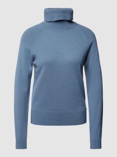 comma Rollkragenpullover mit Label-Applikation Modell 'POP UP' in Petr...