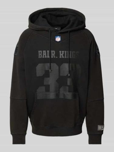 Balr. Hoodie mit Logo- und Label-Print Modell 'NFL x BALR.' in Black, ...