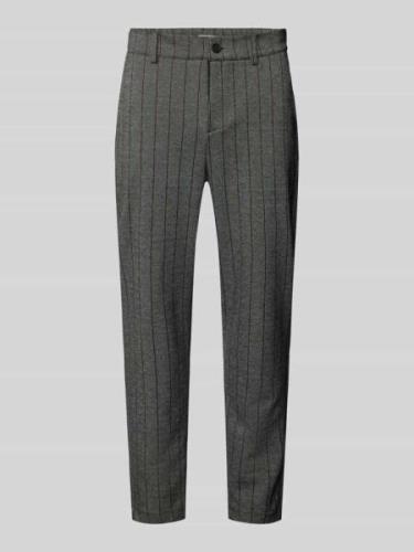 Only & Sons Tapered Fit Stoffhose mit Label-Detail Modell 'KODYL' in A...