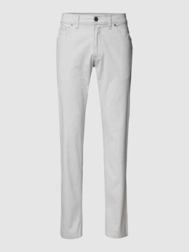 Brax Straight Fit Chino Modell 'CADIZ' in Hellgrau, Größe 38/32