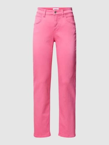 Cambio Jeans mit 5-Pocket-Design Modell 'PINA' in Pink, Größe 46