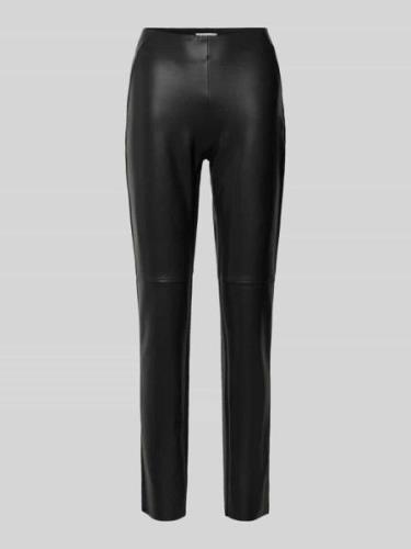 Christian Berg Woman Leggings in Leder-Optik in Black, Größe 34