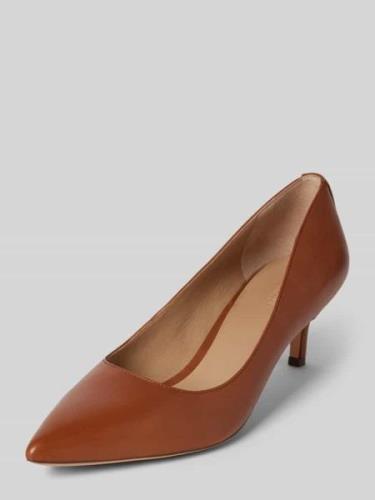 Lauren Ralph Lauren Lederpumps mit Pfennigabsatz Modell 'ADRIENNE' in ...