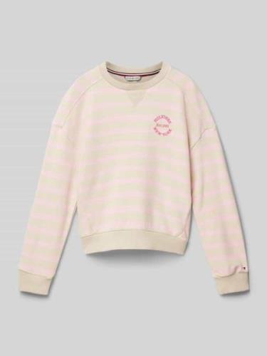 Tommy Hilfiger Teens Sweatshirt mit Rundhalsausschnitt in Pink, Größe ...