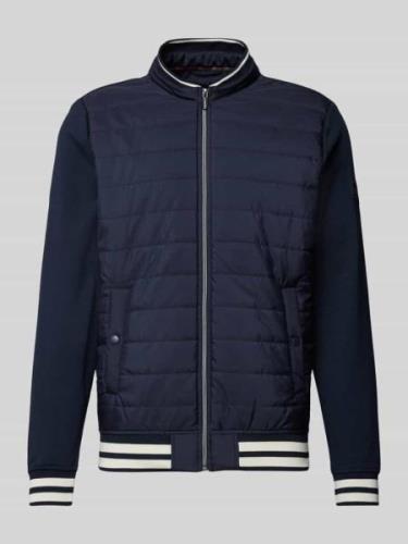 Christian Berg Men Steppjacke mit Stehkragen in Marine, Größe 3XL