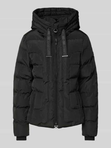 Wellensteyn Steppjacke mit Kapuze Modell 'BELVITINI' in Black, Größe M