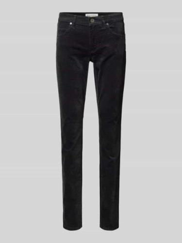 MARC O POLO Slim Fit Samthose aus Baumwoll-Viskose-Mix Modell 'LULEA' ...