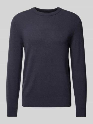 MARC O POLO Regular Fit Strickpullover aus softem Bauwolle-Schurwolle-...