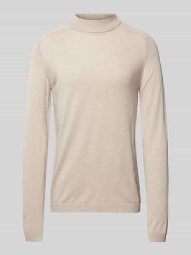 CG - Club of Gents Strickpullover mit Strukturmuster Modell 'Bertie' i...