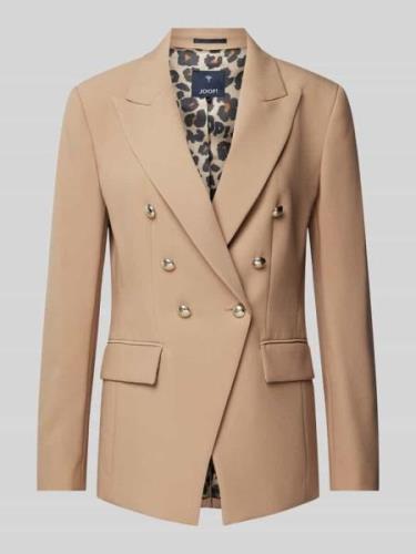 JOOP! Blazer mit Knopfverschluss in Camel, Größe 34